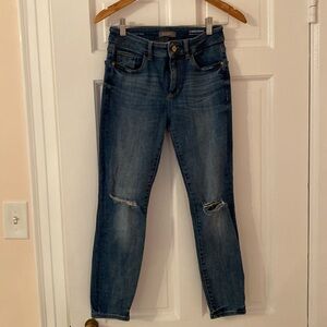 DK1961 Florence cropped mid rise jeans